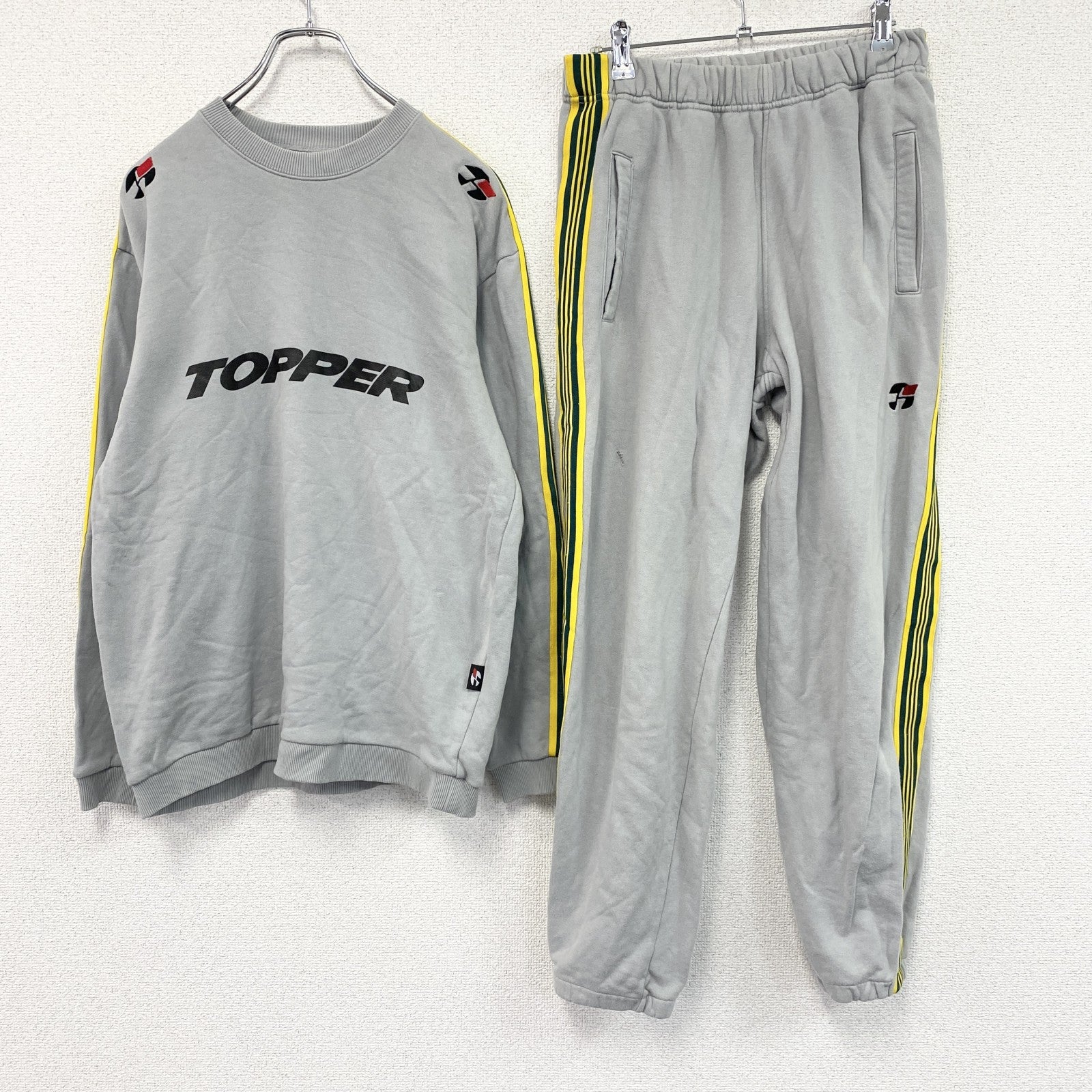 TOPPER　トッパー　セットアップ　スウェット/トレーナー　スウェットパンツ　グレー　Ｍサイズ