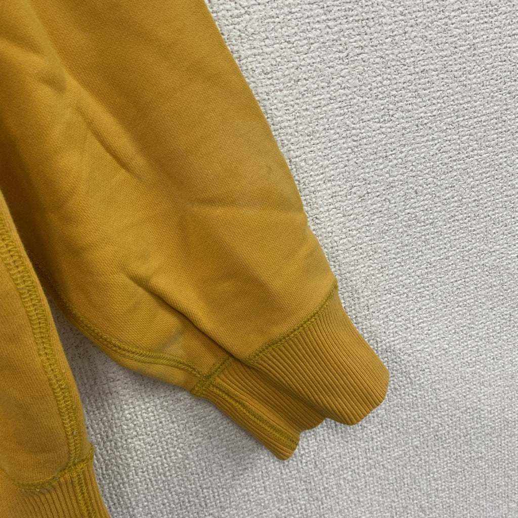 ～00s　OLD UNIQLO　オールドユニクロ　スウェット/トレーナー　ヴィンテージ　黄色　イエロー　XLサイズ