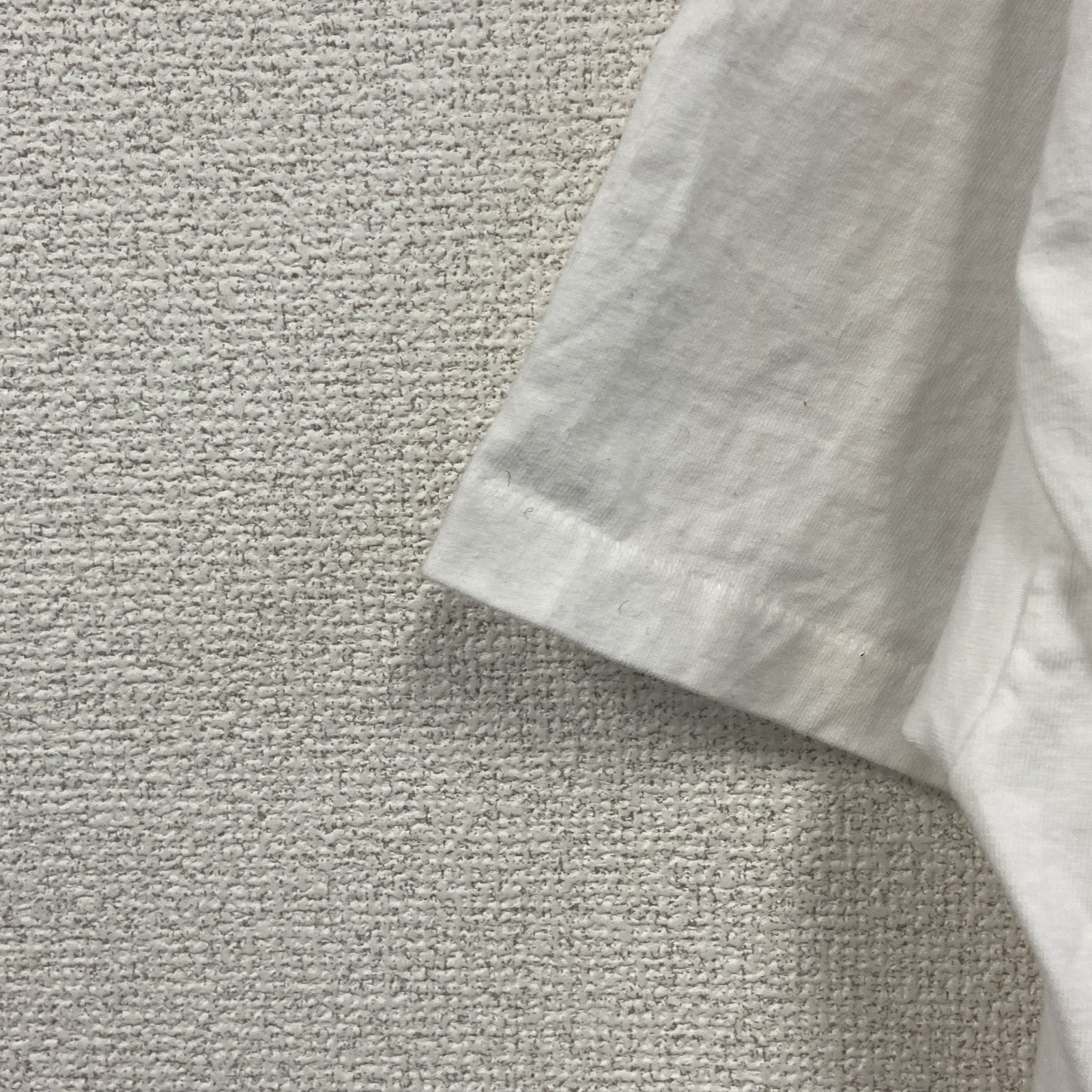 Hanes　ヘインズ　半袖プリントTシャツ　シングルステッチ　US製　白　ホワイト　XXLサイズ