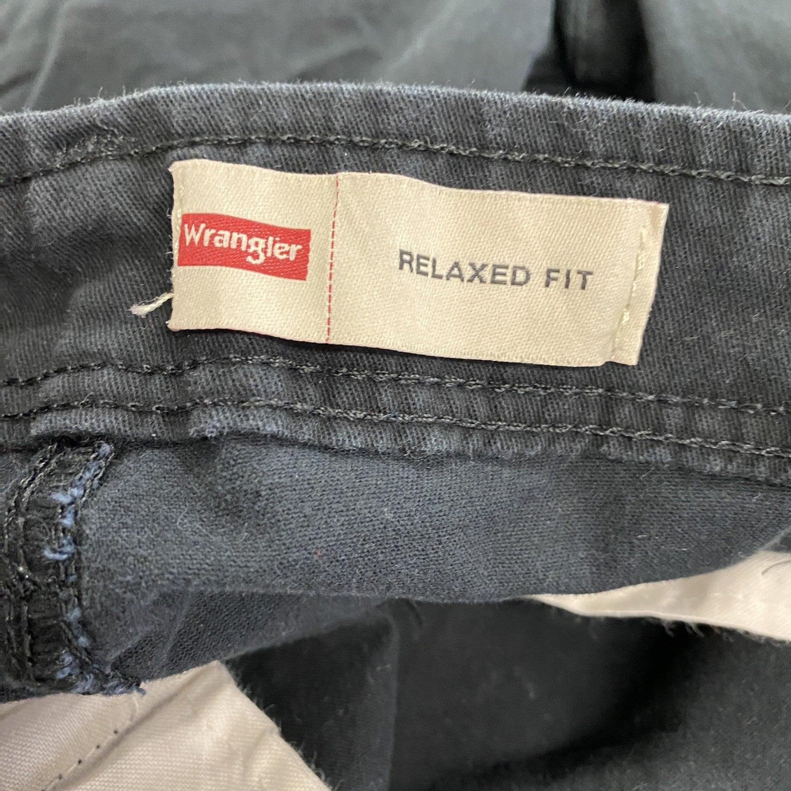 Wrangler　ラングラー　カーゴパンツ　ジップフライ　黒　ブラック　W36サイズ