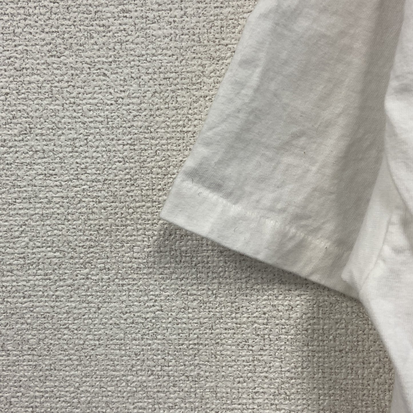 Hanes　ヘインズ　半袖プリントTシャツ　シングルステッチ　US製　白　ホワイト　XXLサイズ