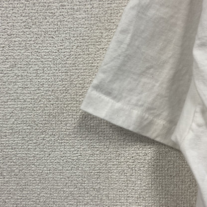 Hanes　ヘインズ　半袖プリントTシャツ　シングルステッチ　US製　白　ホワイト　XXLサイズ