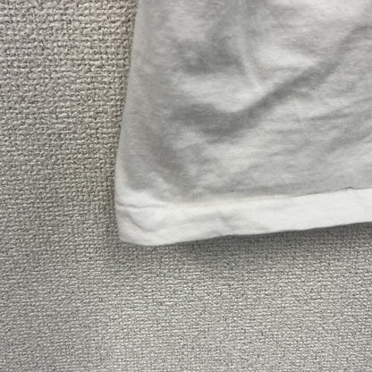 Hanes　ヘインズ　半袖プリントTシャツ　シングルステッチ　US製　白　ホワイト　XXLサイズ