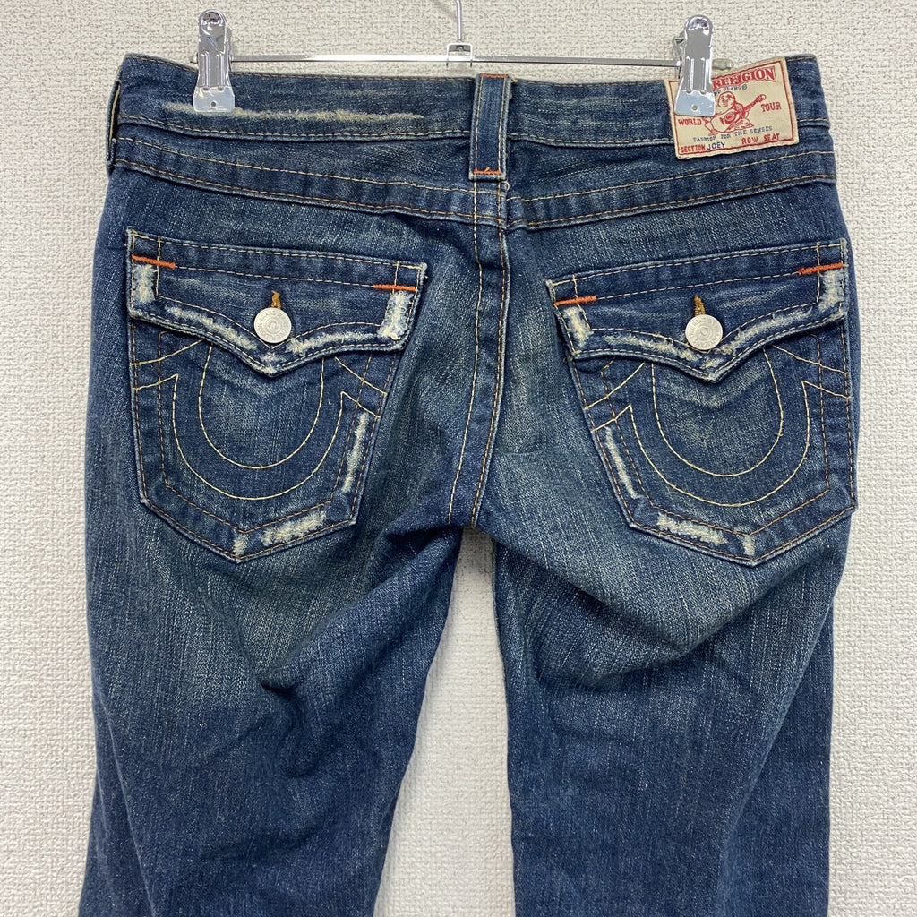 True Religion　トゥルーレリジョン　デニムパンツ/ジーンズ　ジップフライ　インディゴ　27サイズ
