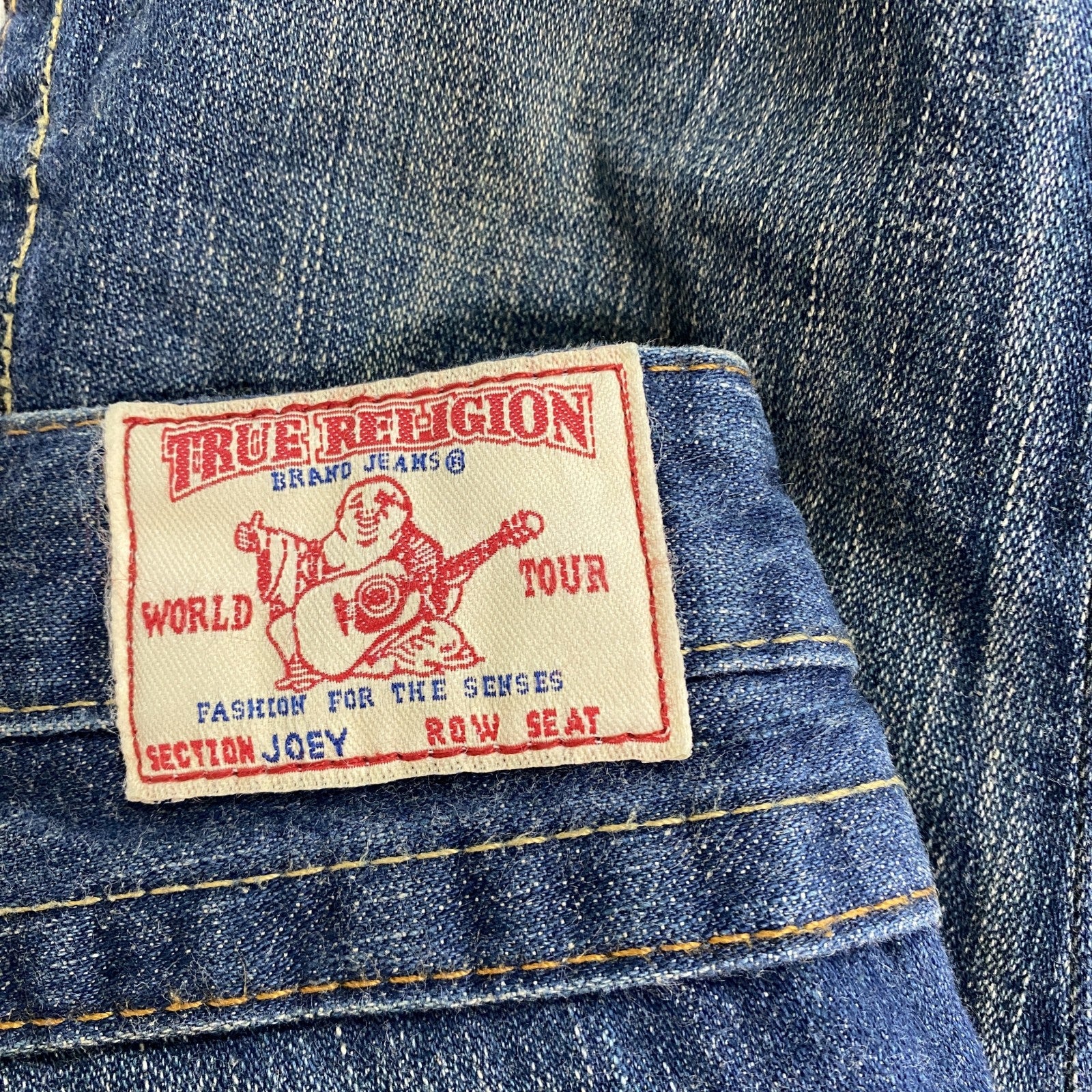 True Religion　トゥルーレリジョン　デニムパンツ/ジーンズ　ジップフライ　インディゴ　27サイズ