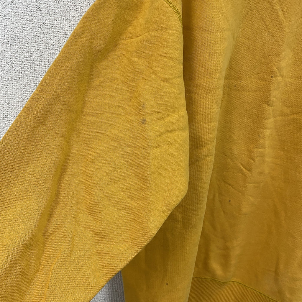 ～00s　OLD UNIQLO　オールドユニクロ　スウェット/トレーナー　ヴィンテージ　黄色　イエロー　XLサイズ