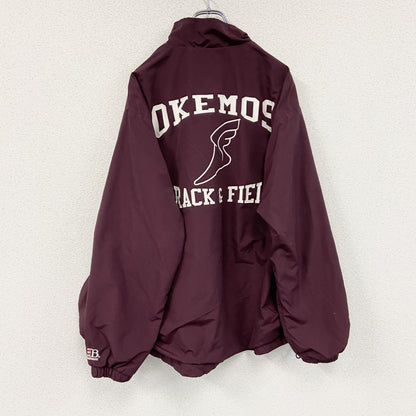 BOATHOUSE　ナイロンフルジップジャケット　ボルドー　Lサイズ