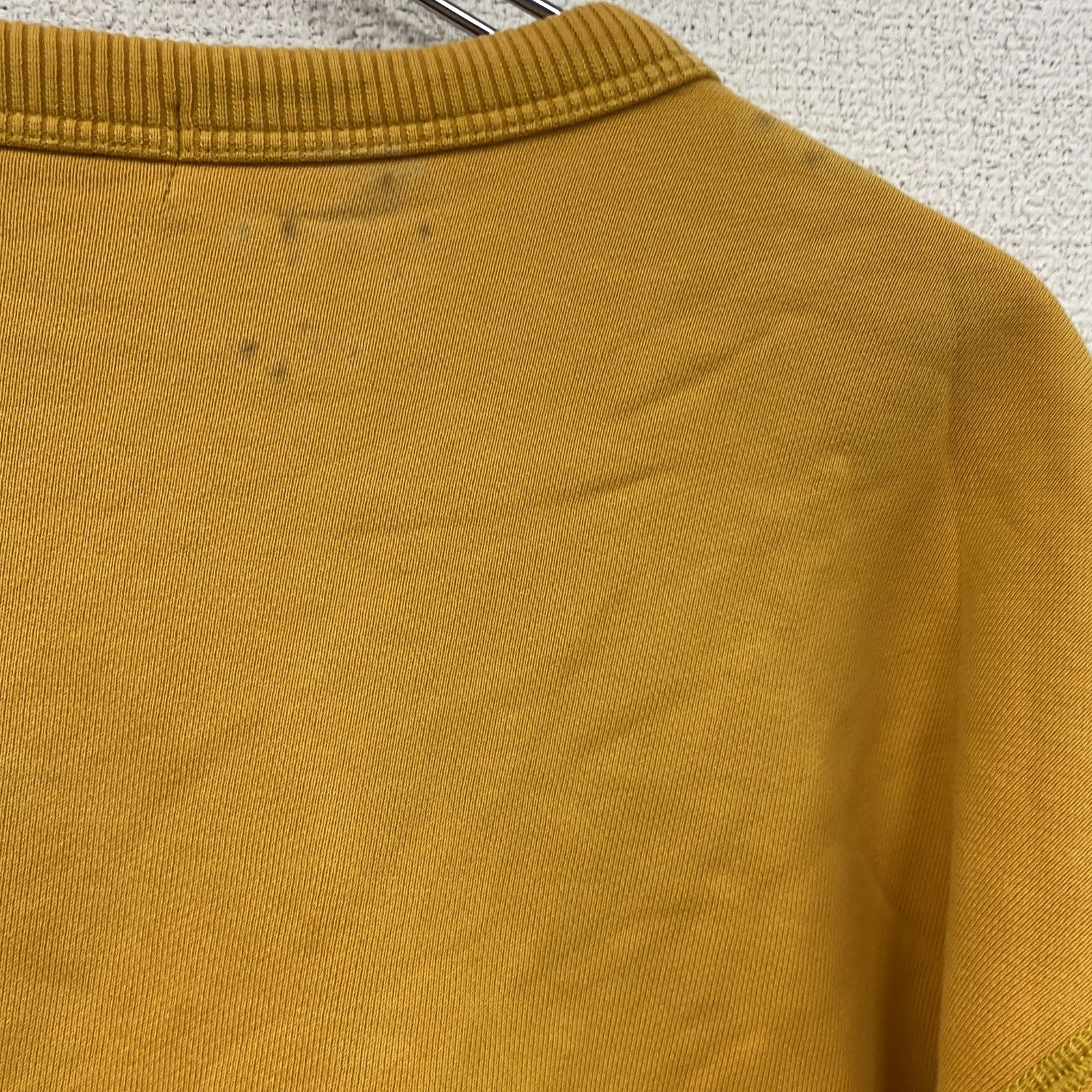 ～00s　OLD UNIQLO　オールドユニクロ　スウェット/トレーナー　ヴィンテージ　黄色　イエロー　XLサイズ