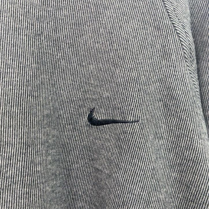 00s　NIKE　ナイキ　ハイネックスウェット/トレーナー　ヴィンテージ　灰色　グレー　Lサイズ