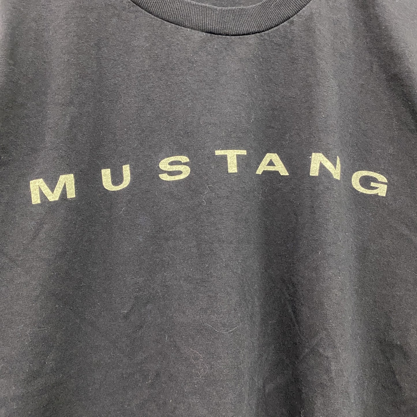 Ford MUSTANG　フォードマスタング　半袖プリントTシャツ　黒　ブラック　XLサイズ