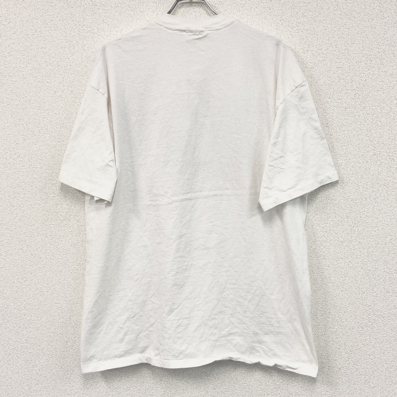 Hanes　ヘインズ　半袖プリントTシャツ　シングルステッチ　US製　白　ホワイト　XXLサイズ