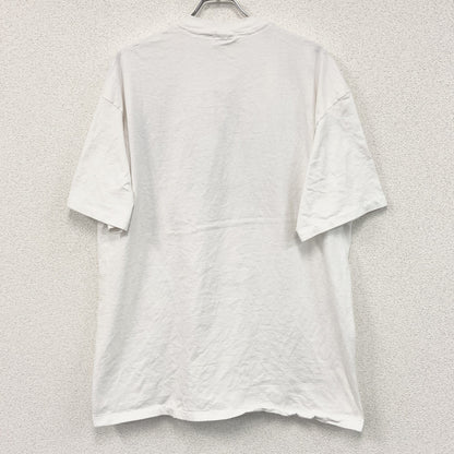 Hanes　ヘインズ　半袖プリントTシャツ　シングルステッチ　US製　白　ホワイト　XXLサイズ