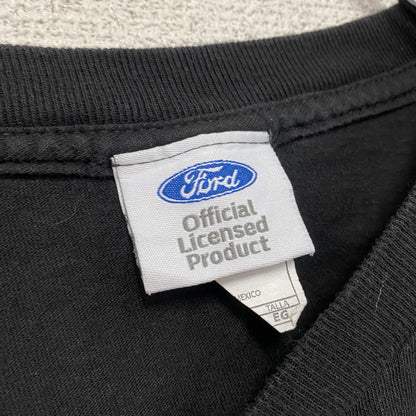 Ford MUSTANG　フォードマスタング　半袖プリントTシャツ　黒　ブラック　XLサイズ
