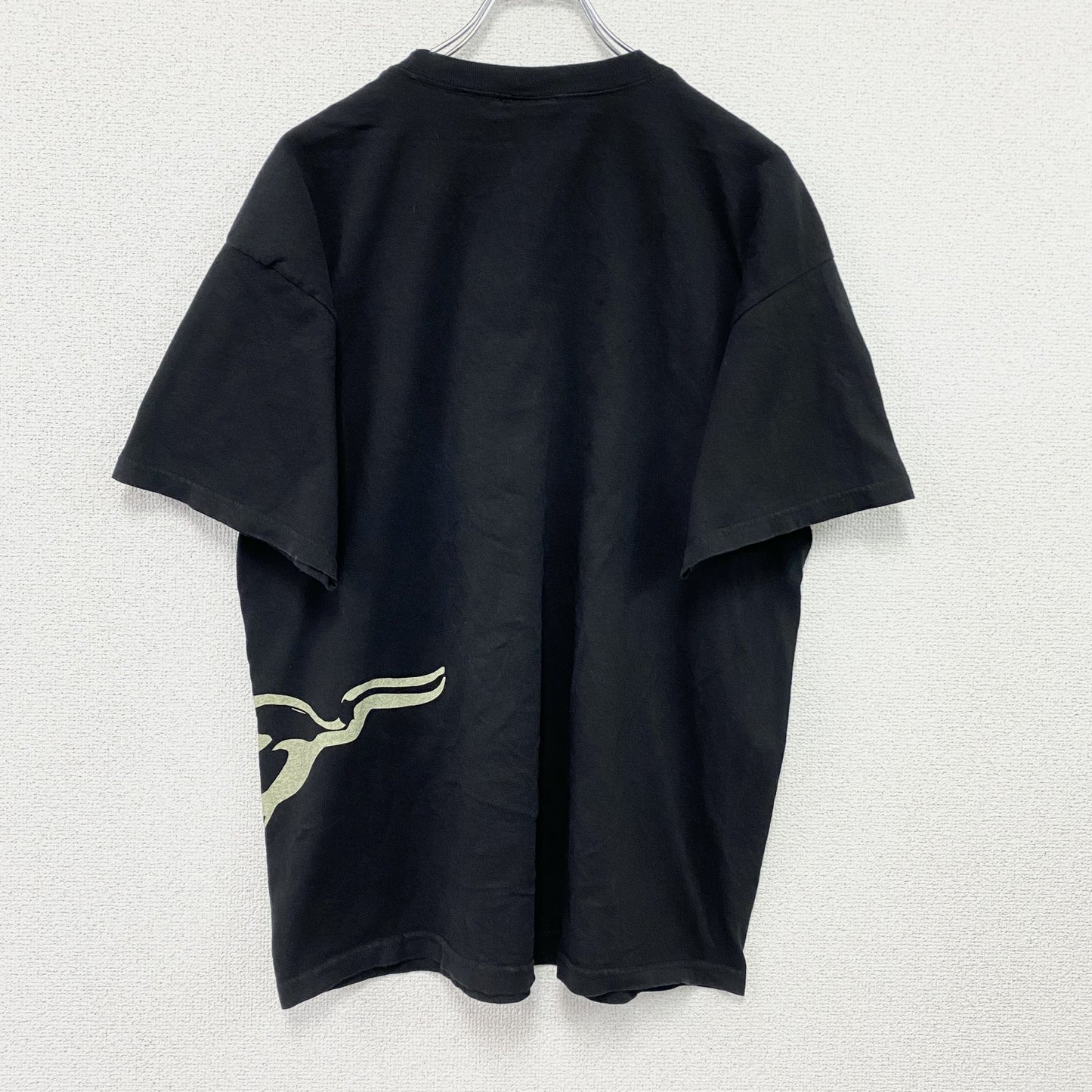 Ford MUSTANG　フォードマスタング　半袖プリントTシャツ　黒　ブラック　XLサイズ