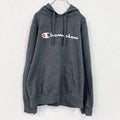 champion　チャンピオン　スウェットパーカー/プリントフーディー　ダークグレー　Lサイズ