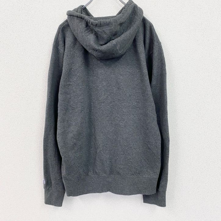 champion　チャンピオン　スウェットパーカー/プリントフーディー　ダークグレー　Lサイズ