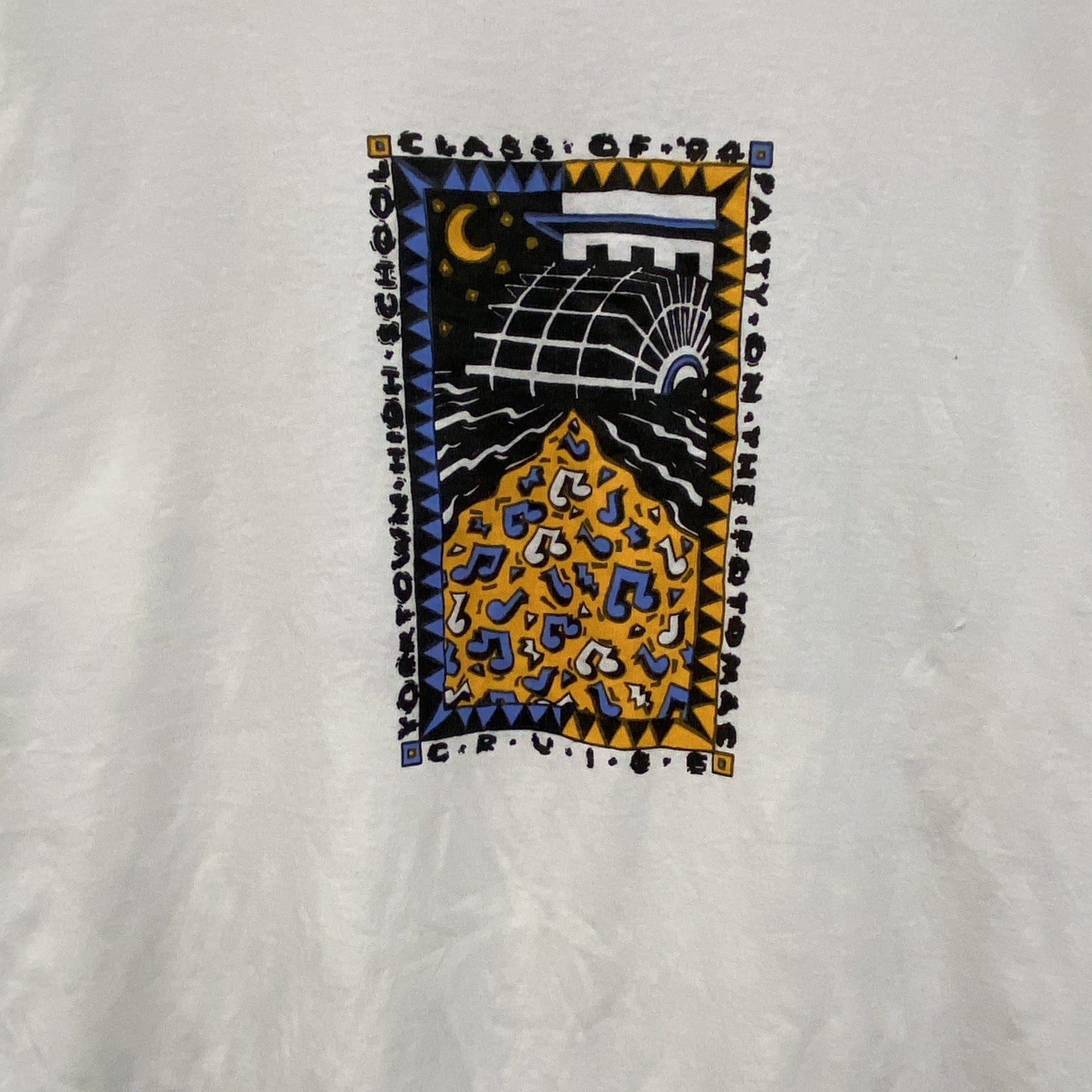 ～90s　Hanes　ヘインズ　半袖プリントTシャツ　ヴィンテージ　シングルステッチ　白　ホワイト　XLサイズ
