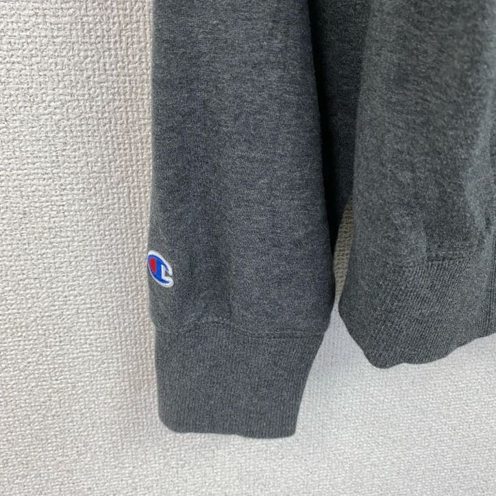 champion　チャンピオン　スウェットパーカー/プリントフーディー　ダークグレー　Lサイズ