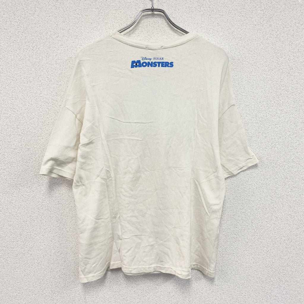 ZARA　ザラ　モンスターズインク　ブー　半袖プリントTシャツ　オフホワイト　Mサイズ