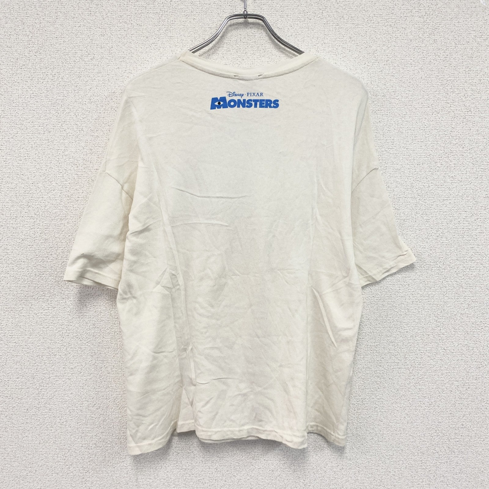 ZARA　ザラ　モンスターズインク　ブー　半袖プリントTシャツ　オフホワイト　Mサイズ