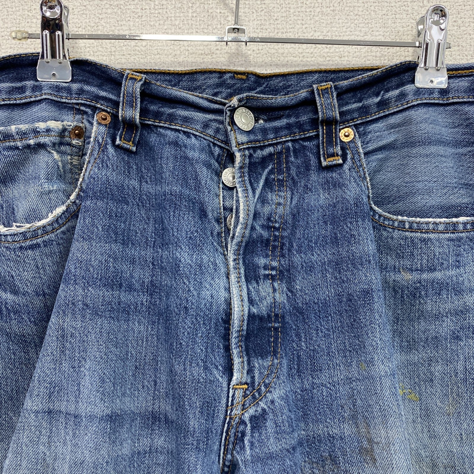 Levi’ｓ　リーバイス　501　デニムパンツ/ジーンズ　ボタンフライ　インディゴ