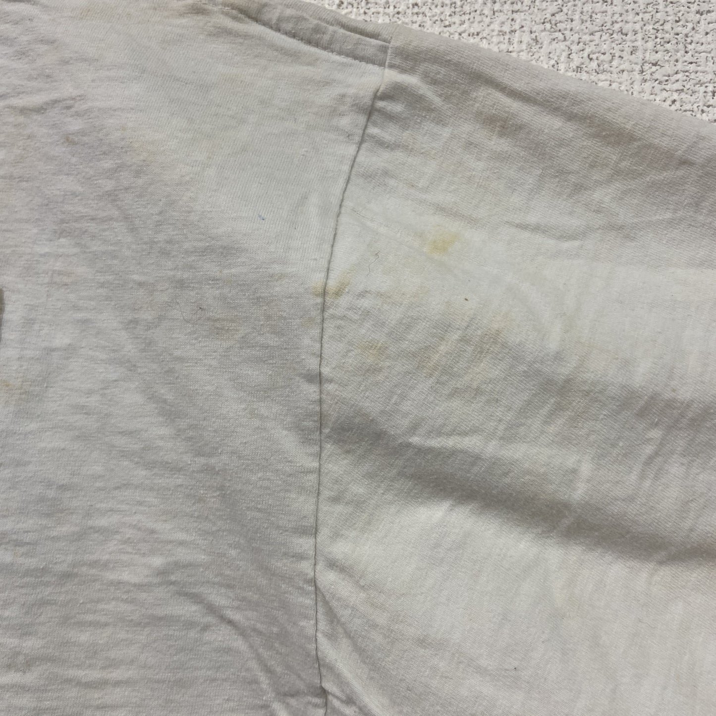 ～00s　RADIAL　半袖プリントTシャツ　BULL DOG FISH　ヴィンテージ　白　ホワイト