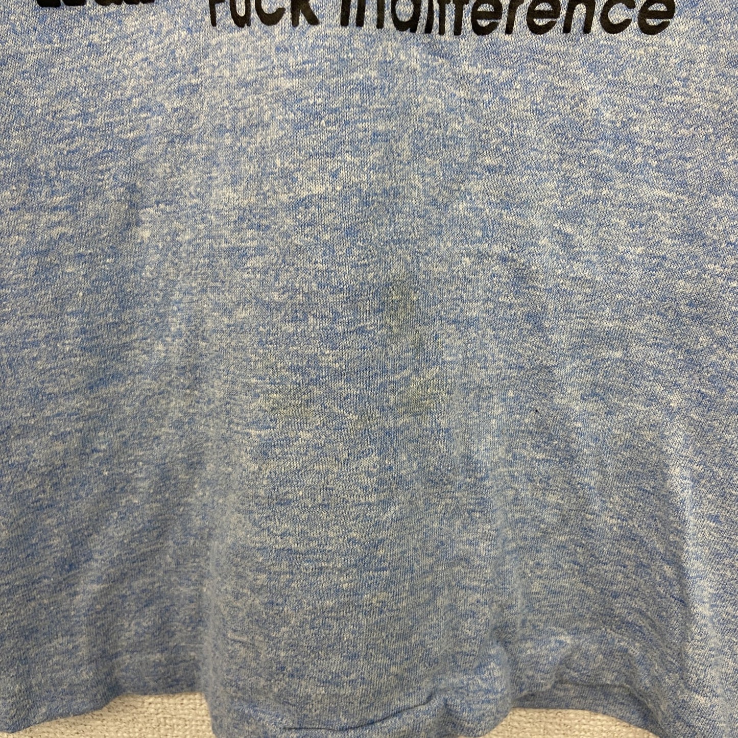 80s　sportswear　半袖プリントリンガーTシャツ　ヴィンテージ　シングルステッチ　ネイビー　Lサイズ