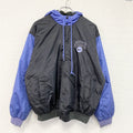 90s　NIKE　ナイキ　ナイロンジャケット/スタジャン　黒　ブラック　紫　パープル　Mサイズ