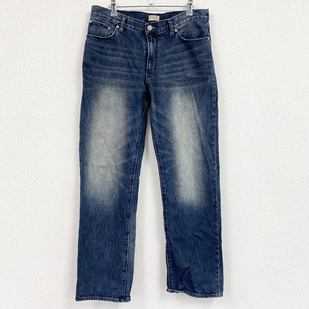 GAP　ギャップ　 デニムパンツ　ヴィンテージ加工　ヒゲ　縦落ち　ハチノス　インディゴ