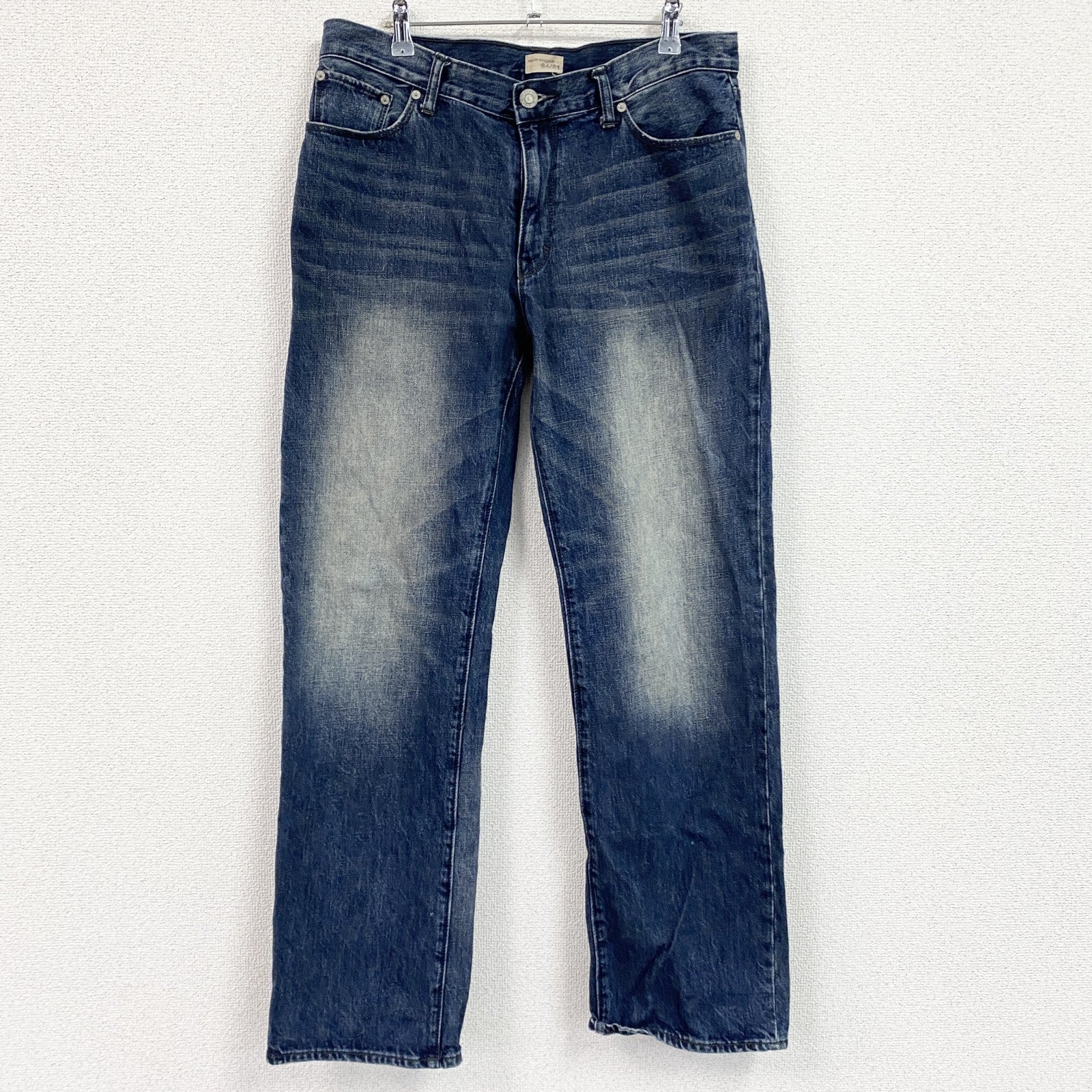 GAP　ギャップ　 デニムパンツ　ヴィンテージ加工　ヒゲ　縦落ち　ハチノス　インディゴ