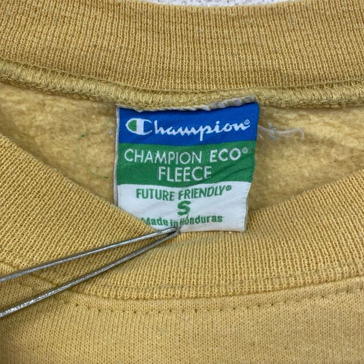 Champion　チャンピオン　スウェット/トレーナー　黄色　イエロー　Sサイズ