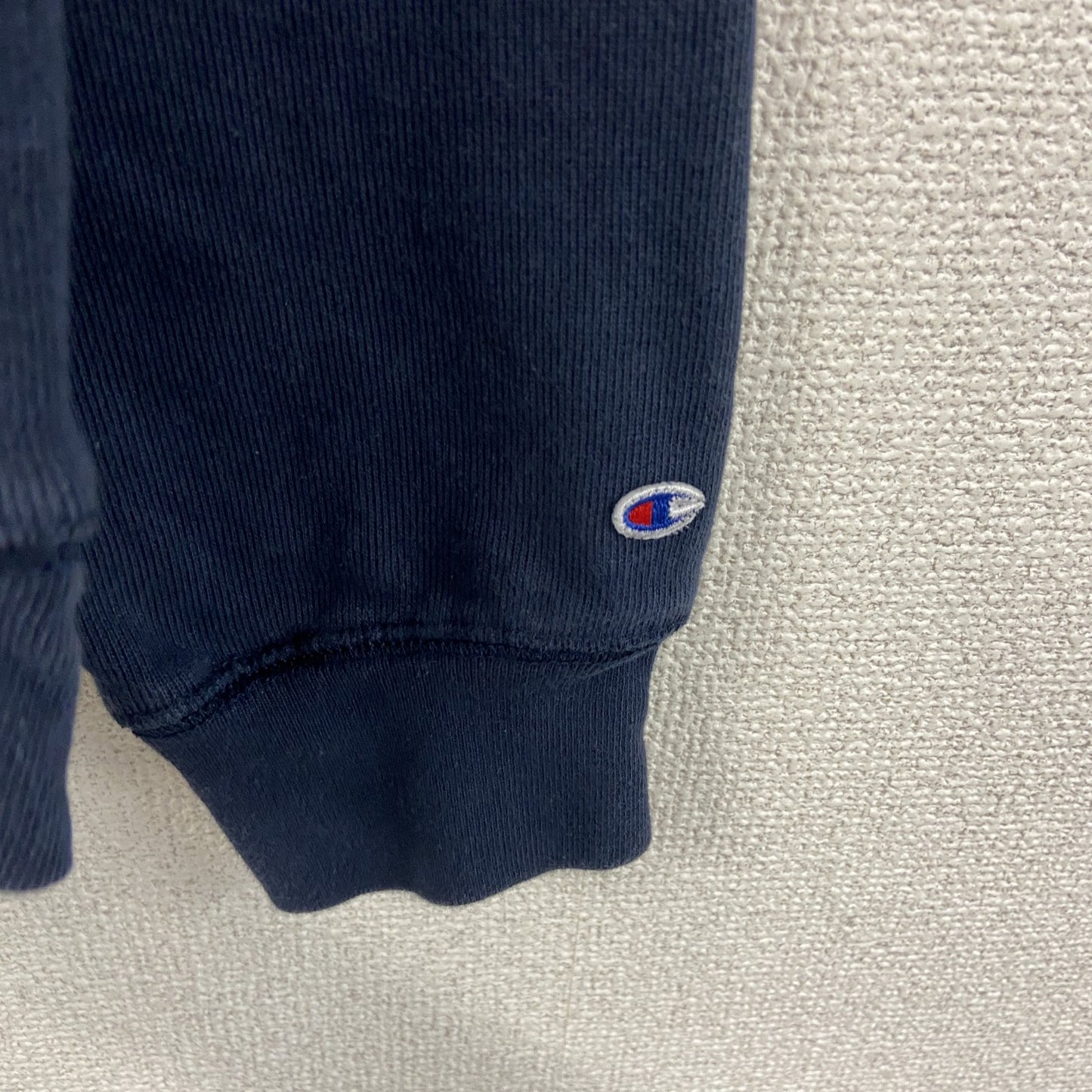 Champion　チャンピオン　リバースウィーブ　スウェット/トレーナー　目無し　前V　ラグランスリーブ　現行　ネイビー　2XLサイズ