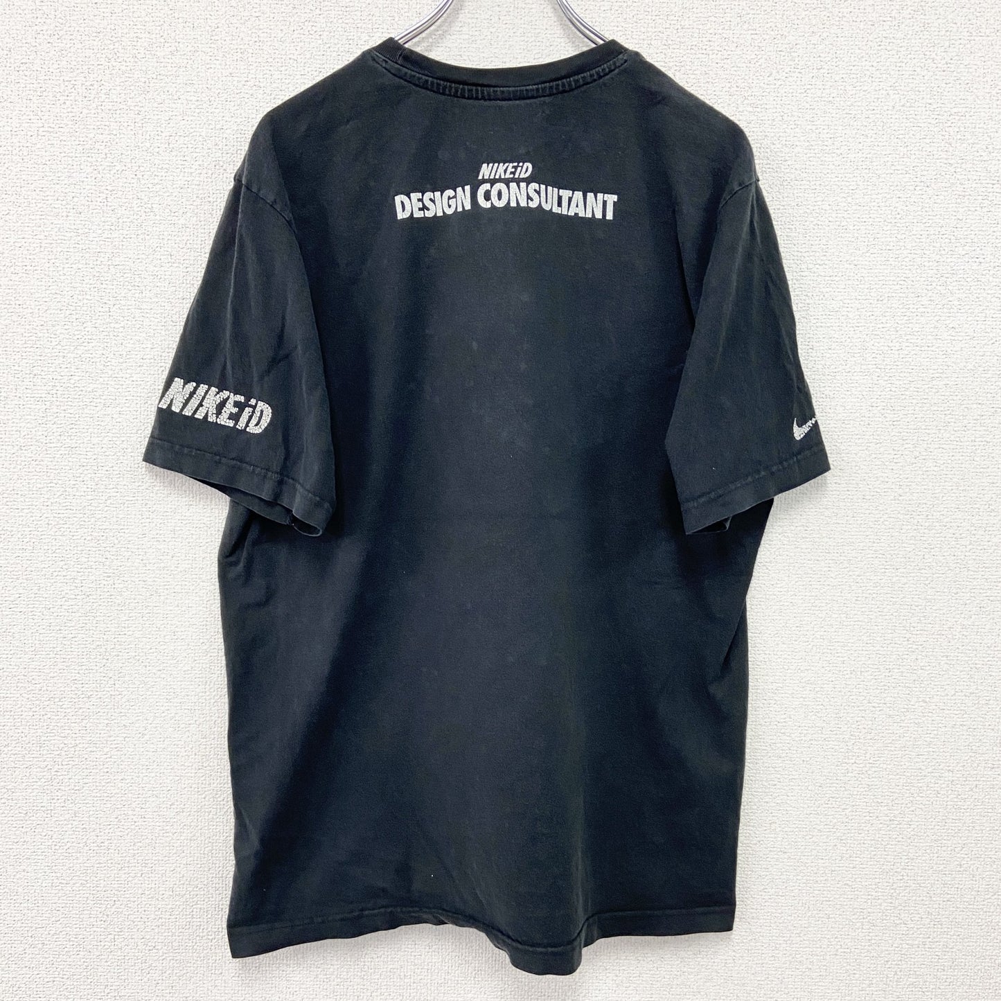 NIKE　ナイキ　半袖プリントTシャツ　スウッシュ　黒　ブラック　XLサイズ
