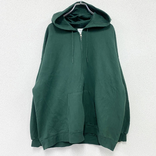 Hanes　ヘインズ　スウェットパーカー/フーディー　緑　グリーン　2XLサイズ