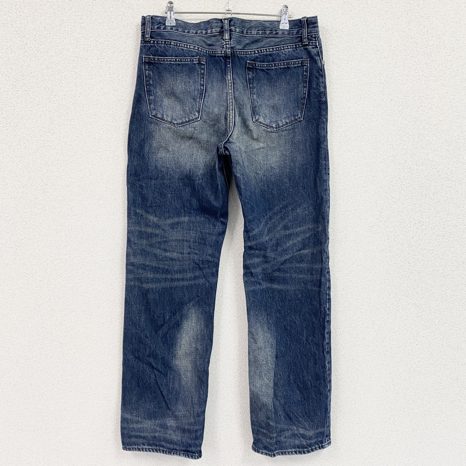 GAP　ギャップ　 デニムパンツ　ヴィンテージ加工　ヒゲ　縦落ち　ハチノス　インディゴ