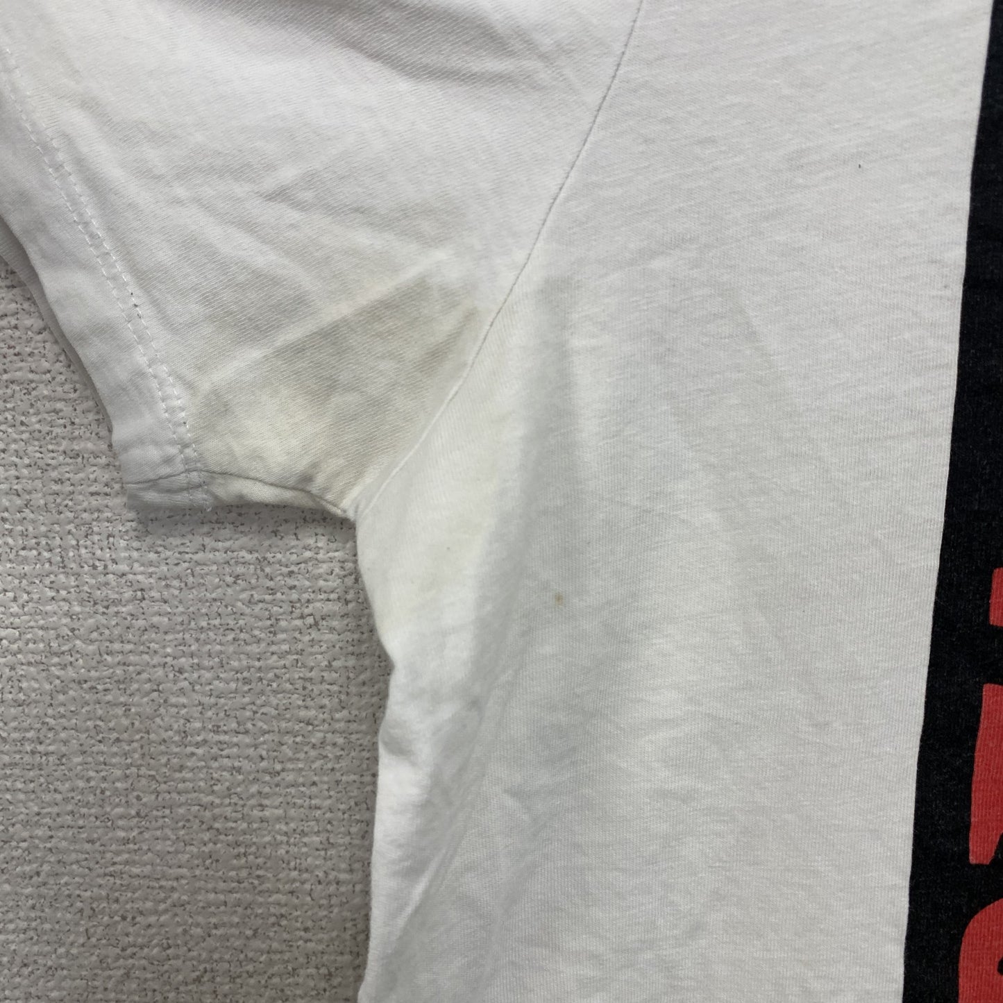 Scarface　スカーフェイス　アルパチーノ　半袖プリントTシャツ　ムービーT　白　ホワイト　Mサイズ