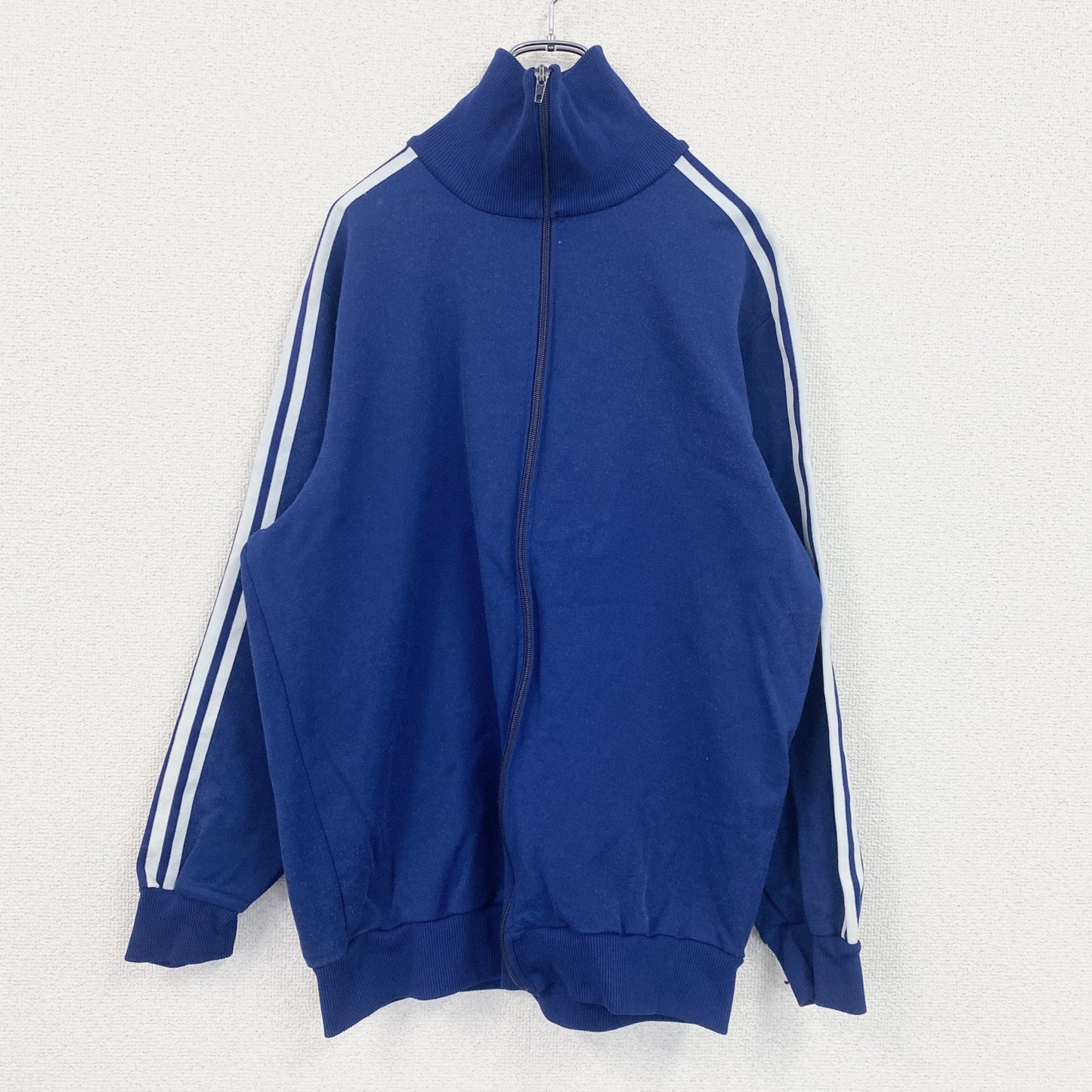 60s～　adidas　アディダス　トラックジャケット / ジャージ　ノーマーク　ヴィンテージ　紺　ネイビー