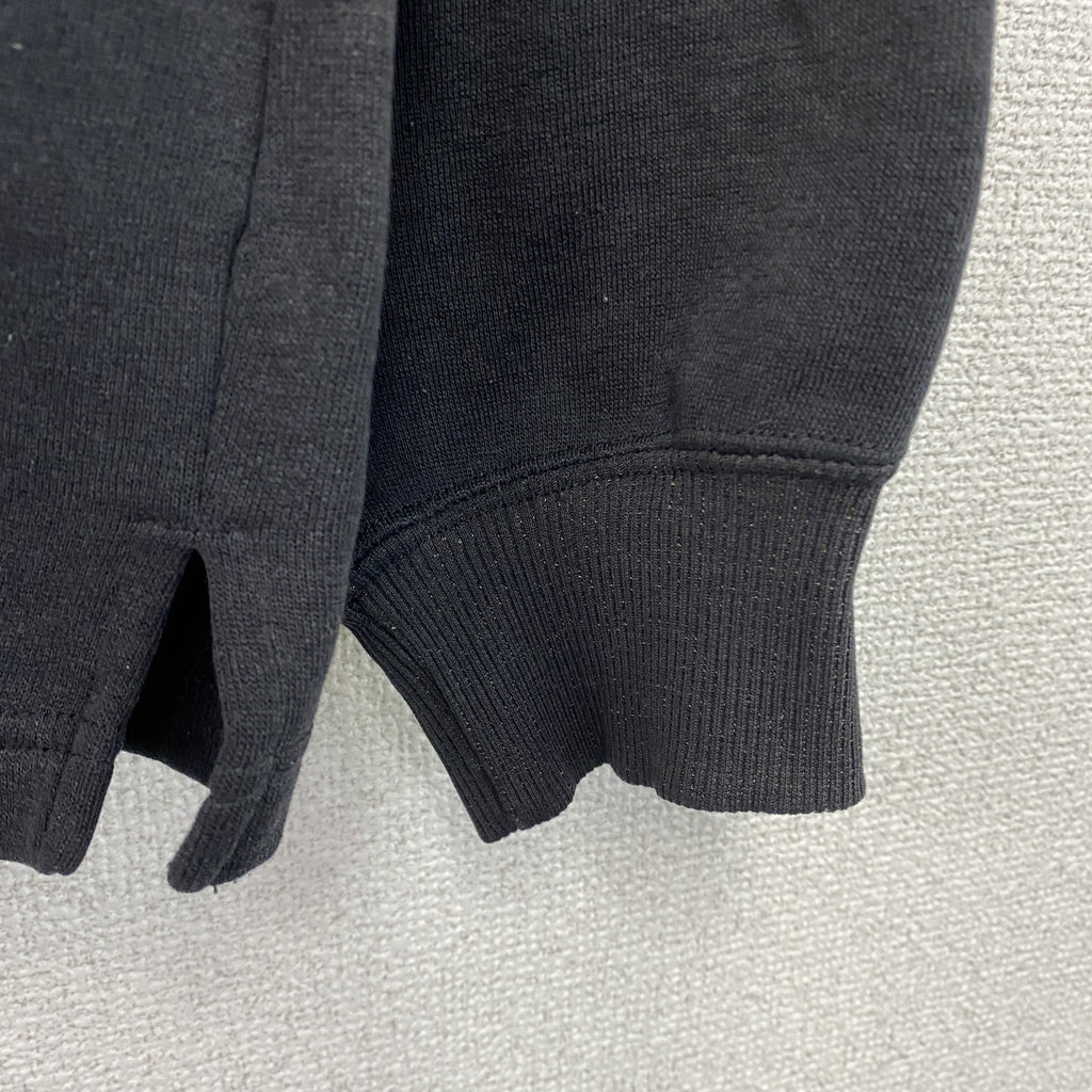 GIANNI VALENTINO　ジャンニ・ヴァレンティノ　スウェット/トレーナー　フェード　黒　ブラック　Mサイズ　