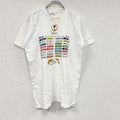 00s　FIFA WORLD CUP　日韓ワールドカップ　半袖プリントTシャツ　ヴィンテージ　白　ホワイト