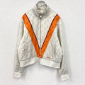 FILA　フィラ　長袖スウェット　フルジップ　ジャージ　白　ホワイト　Ｍサイズ
