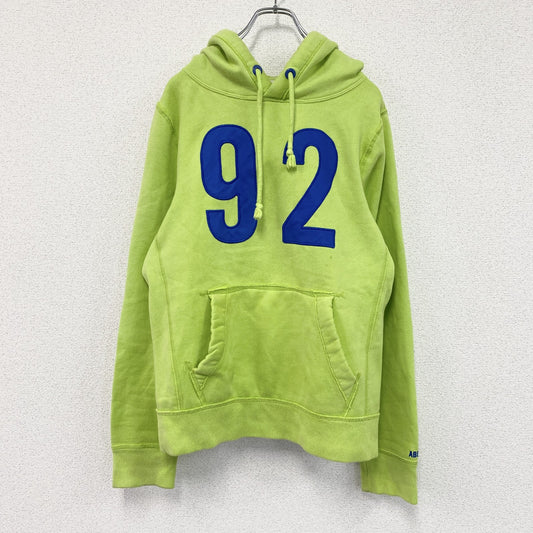Abercrombie＆Fitch　アバクロンビー＆フィッチ　スウェットパーカー/フーディー　黄緑　ライトグリーン　Mサイズ