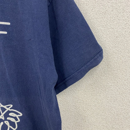 FRUIT OF THE LOOM　ST.NICOLAUS　聖ニコラウス　半袖Tシャツ　紺　ネイビー　Lサイズ