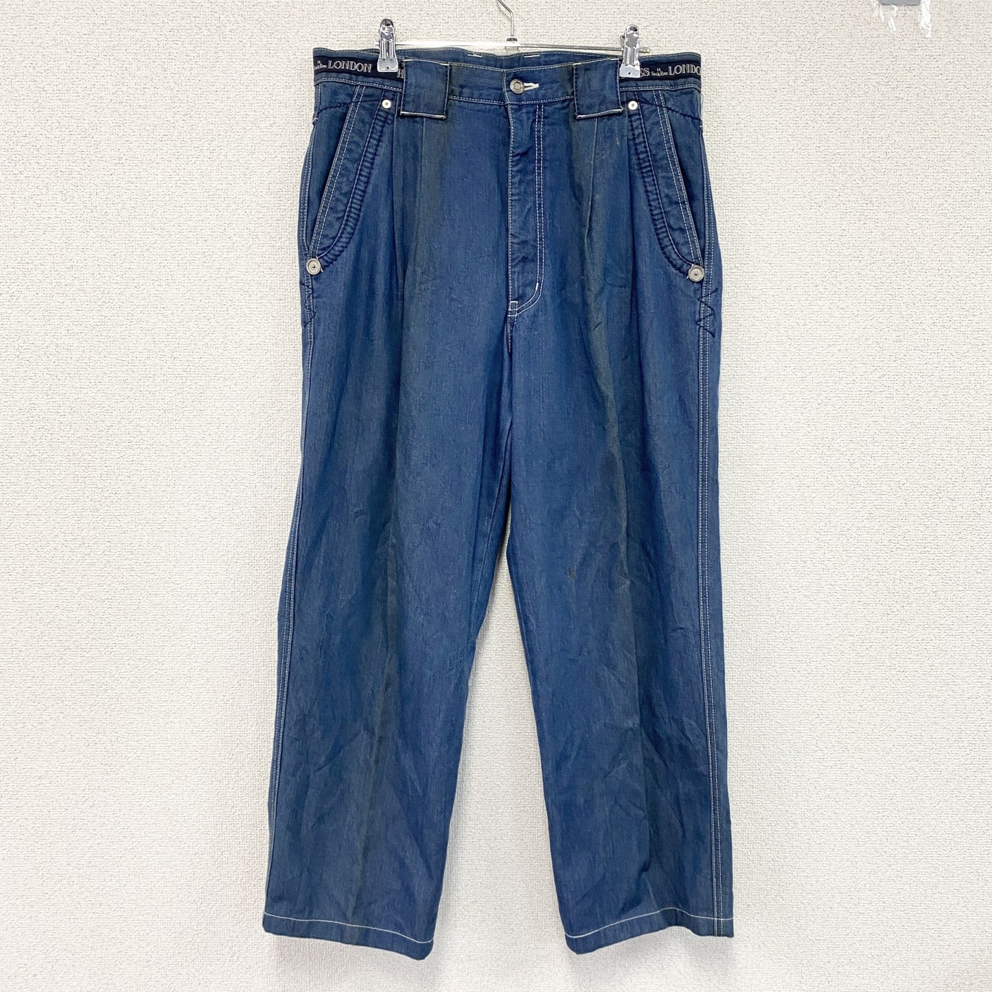 Hardy Amies Sport Jeans　ハーディエイミス　デニムパンツ/ジーンズ　ジップフライ　インディゴ　85サイズ