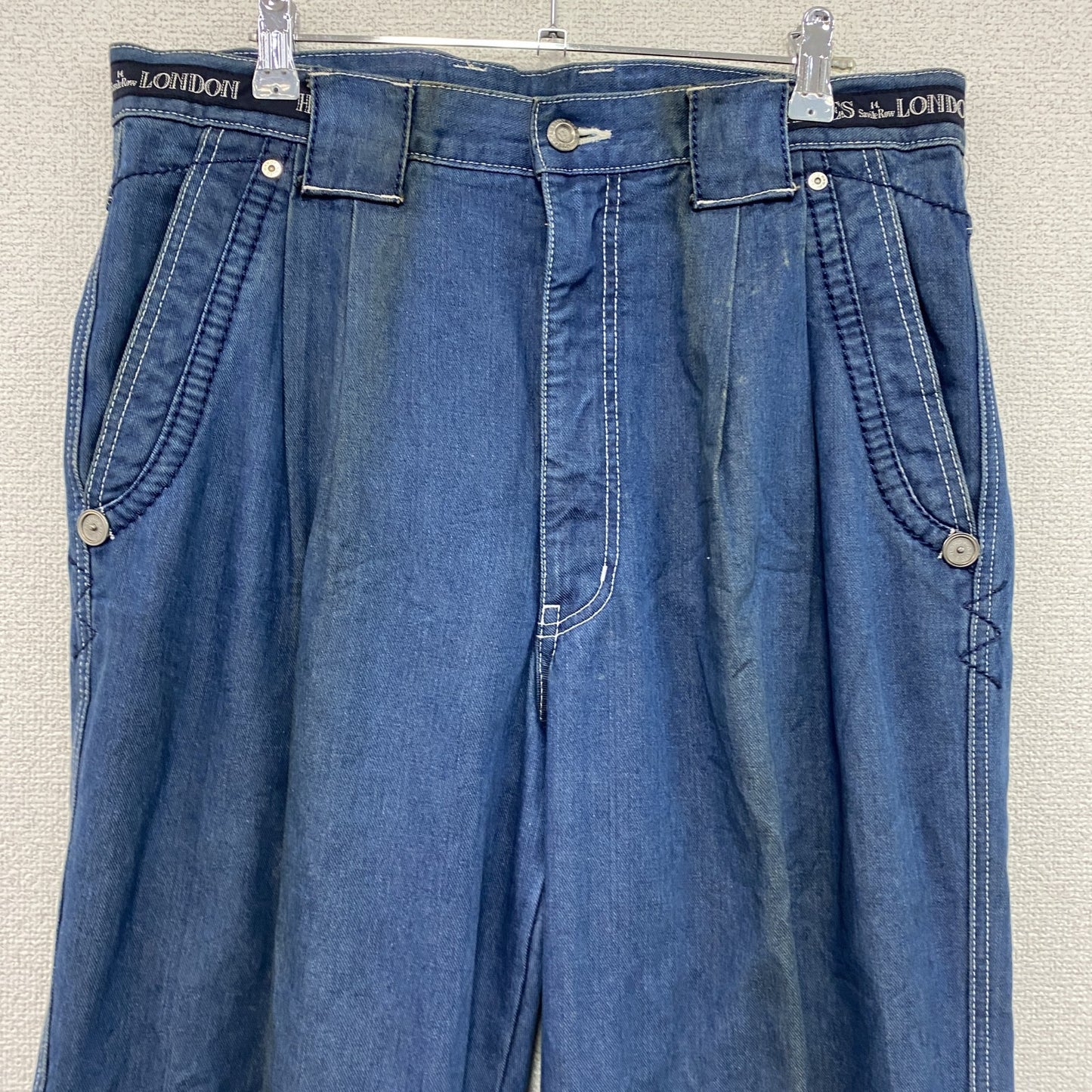 Hardy Amies Sport Jeans　ハーディエイミス　デニムパンツ/ジーンズ　ジップフライ　インディゴ　85サイズ