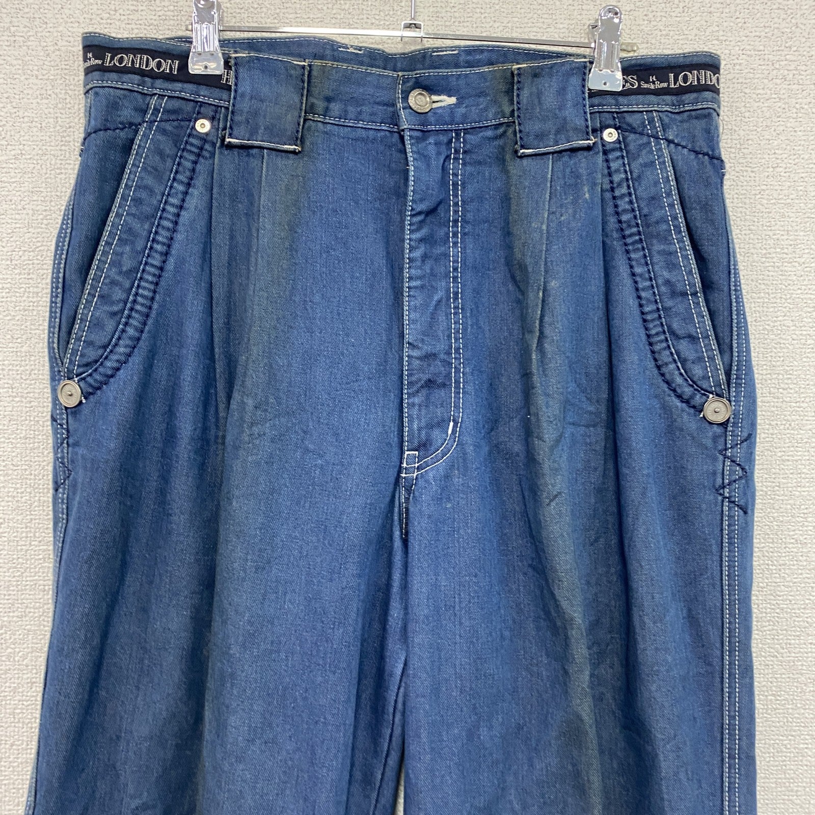 Hardy Amies Sport Jeans　ハーディエイミス　デニムパンツ/ジーンズ　ジップフライ　インディゴ　85サイズ