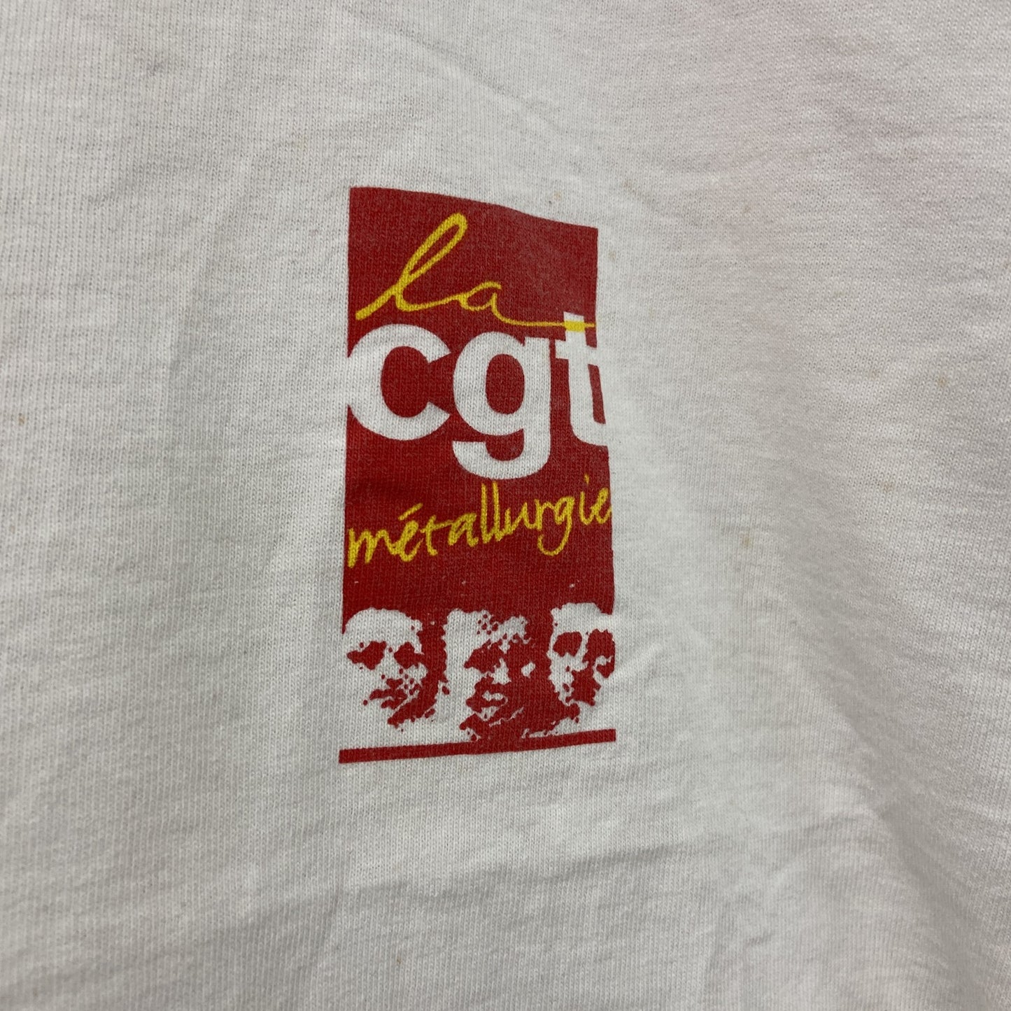 FRUIT OF THE LOOM　フルーツオブザルーム　半袖プリントTシャツ　CGT　白　ホワイト　XLサイズ