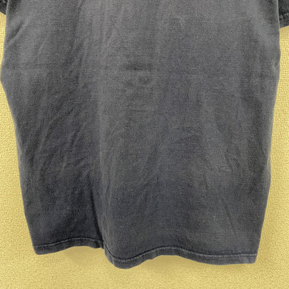 FRUIT OF THE LOOM　ST.NICOLAUS　聖ニコラウス　半袖Tシャツ　紺　ネイビー　Lサイズ