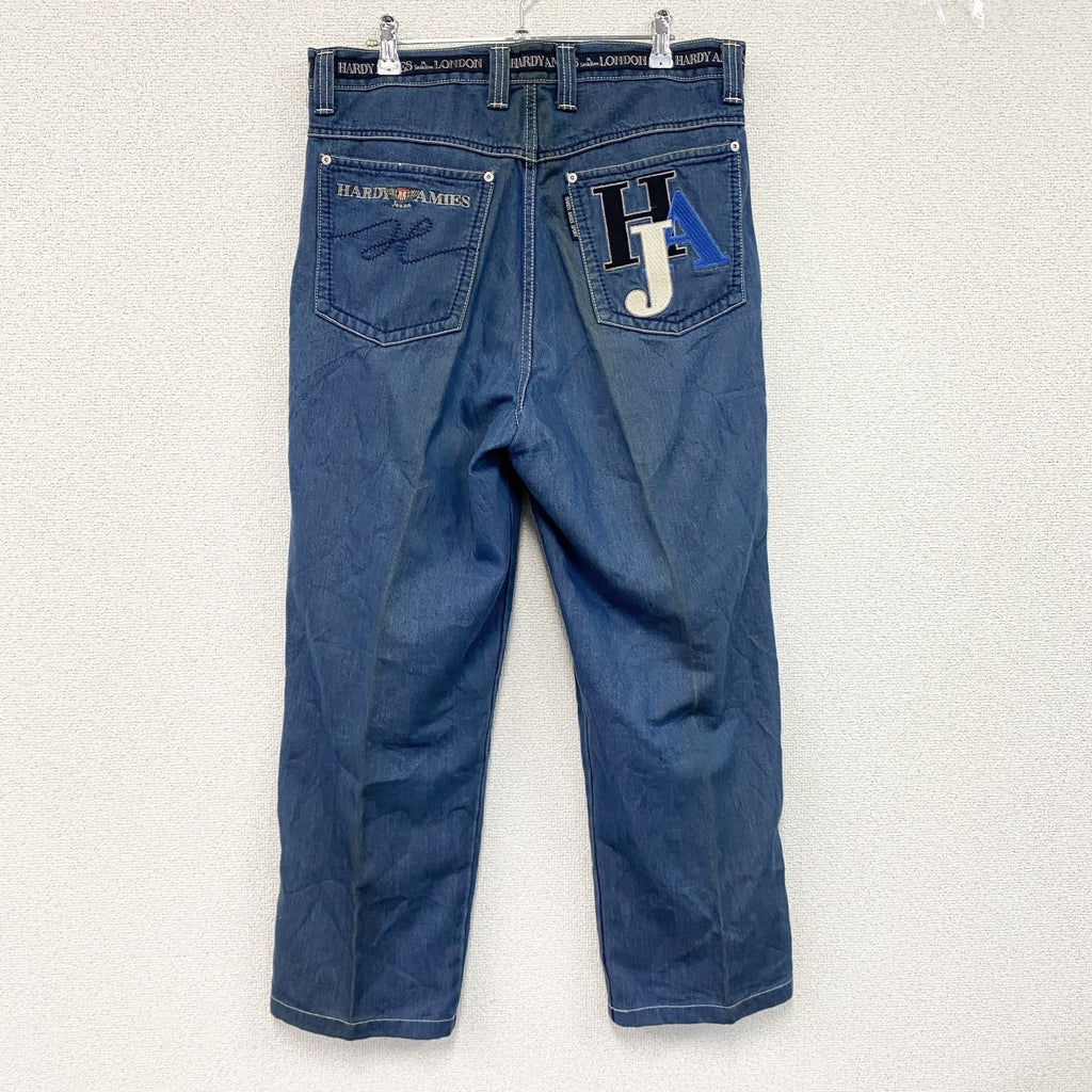Hardy Amies Sport Jeans　ハーディエイミス　デニムパンツ/ジーンズ　ジップフライ　インディゴ　85サイズ