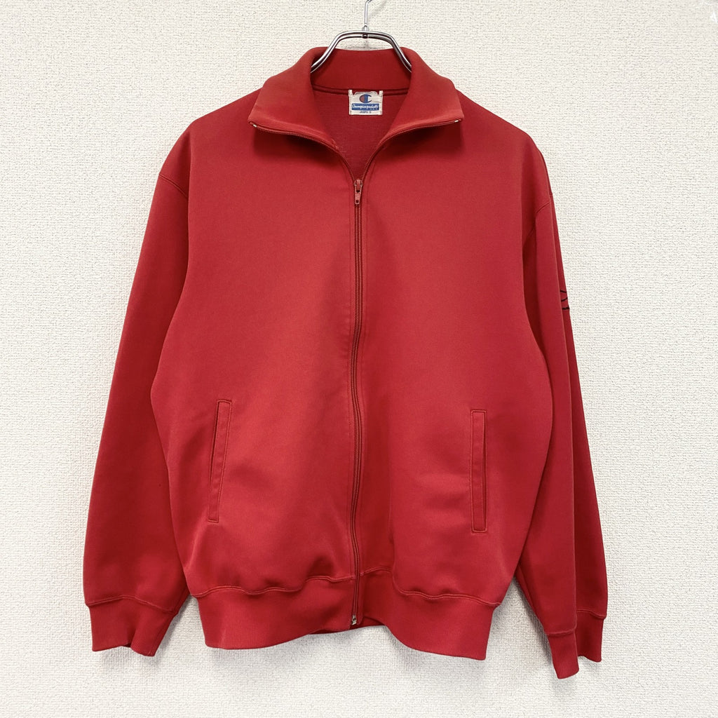 ～90s　Champion　チャンピオン　トラックジャケット/ジャージ　ヴィンテージ　赤　レッド　Oサイズ　Oサイズ