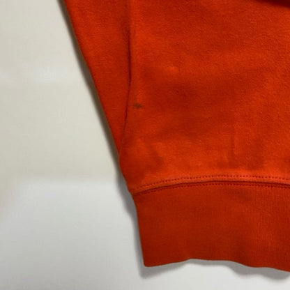 古着 used　RALPH LAUREN ラルフローレン　ポロ ゴルフ　オレンジ　長袖ハーフジップスウェット　ハイネック　Mサイズ